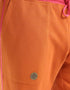 Reversible straight leg pants with elastic waistband